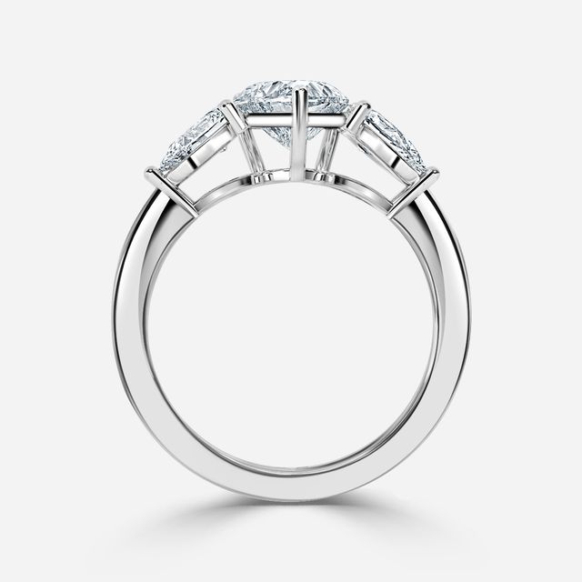 Nimi White Gold Trilogy Engagement Ring
