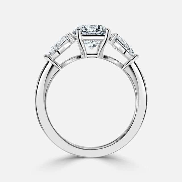 Nimi White Gold Trilogy Engagement Ring