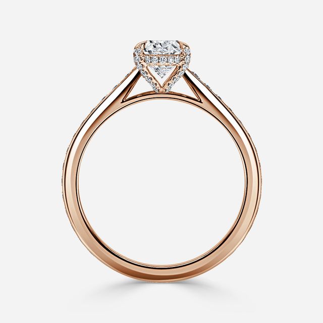 Alexandra Rose Gold Engagement Ring