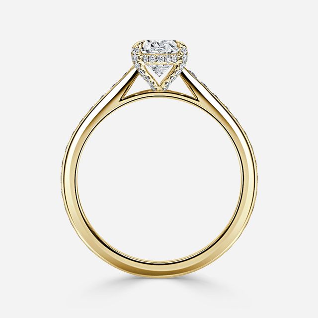 Alexandra Yellow Gold Engagement Ring