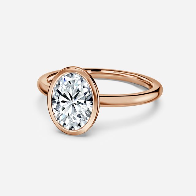 Chloe Rose Gold Engagement Ring