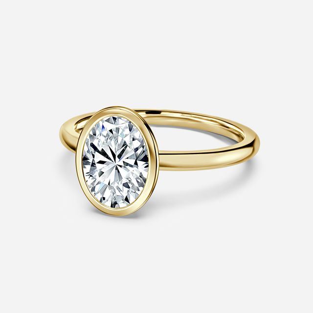 Chloe Yellow Gold Solitaire Engagement Ring