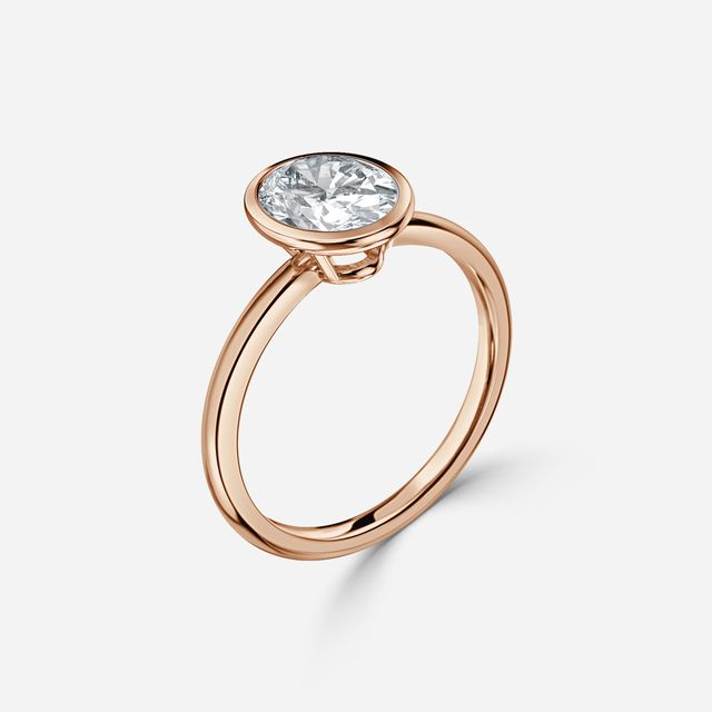 Chloe Rose Gold Engagement Ring