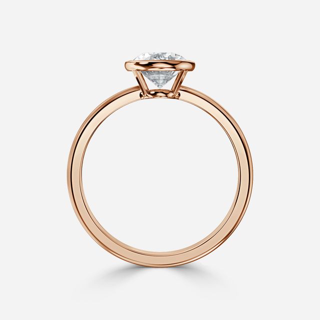 Chloe Rose Gold Engagement Ring