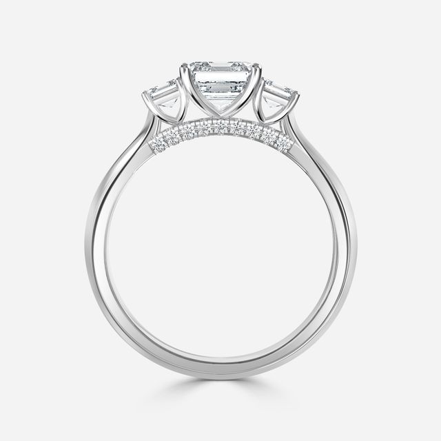 Daisy Platinum Enagagement Ring