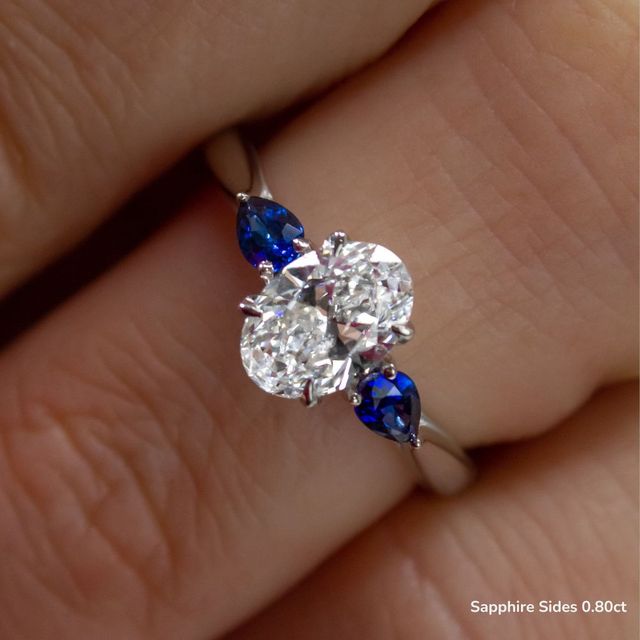 Vivian White Gold Engagement Ring