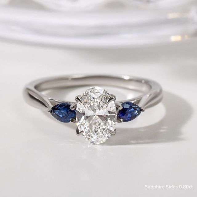 Vivian White Gold Engagement Ring