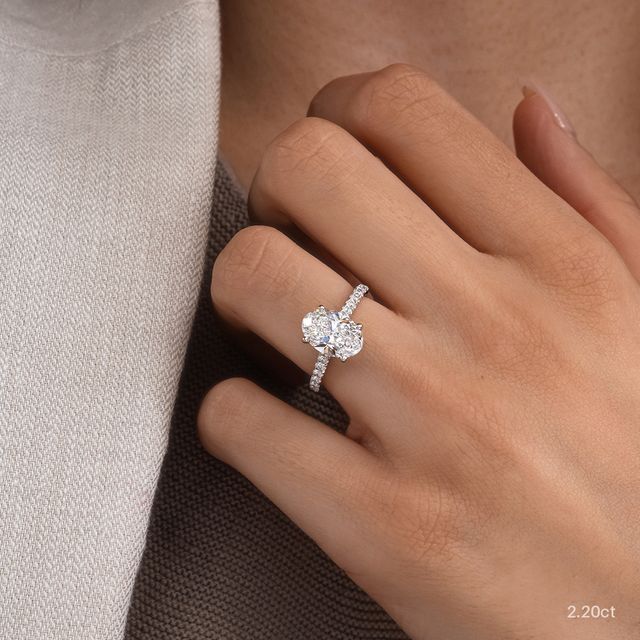 Aisha White Gold Engagement Ring