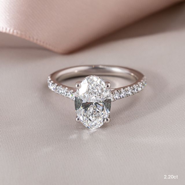 Aisha White Gold Engagement Ring