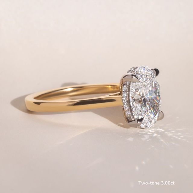 Geraldine Yellow Gold Engagement Ring