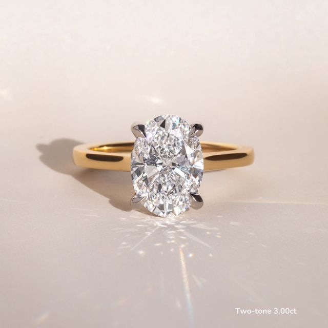 Geraldine Yellow Gold Engagement Ring