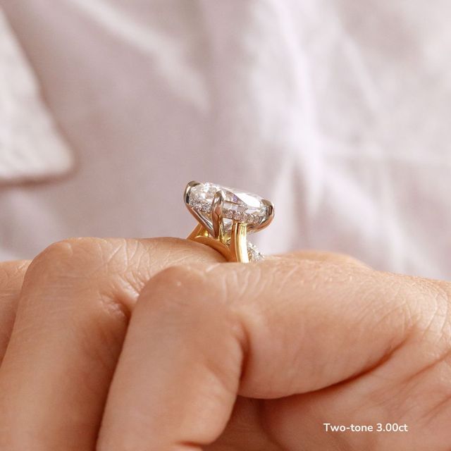 Geraldine Yellow Gold Engagement Ring