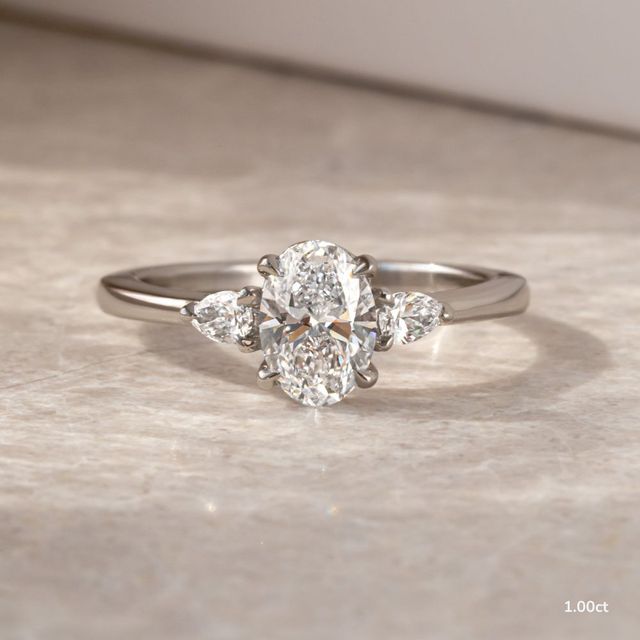 Vivian White Gold Engagement Ring