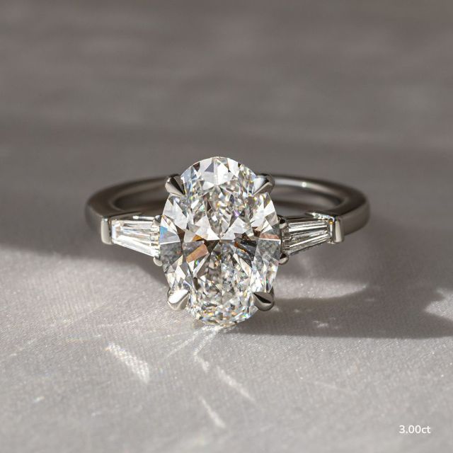 Kenzo White Gold Engagement Ring