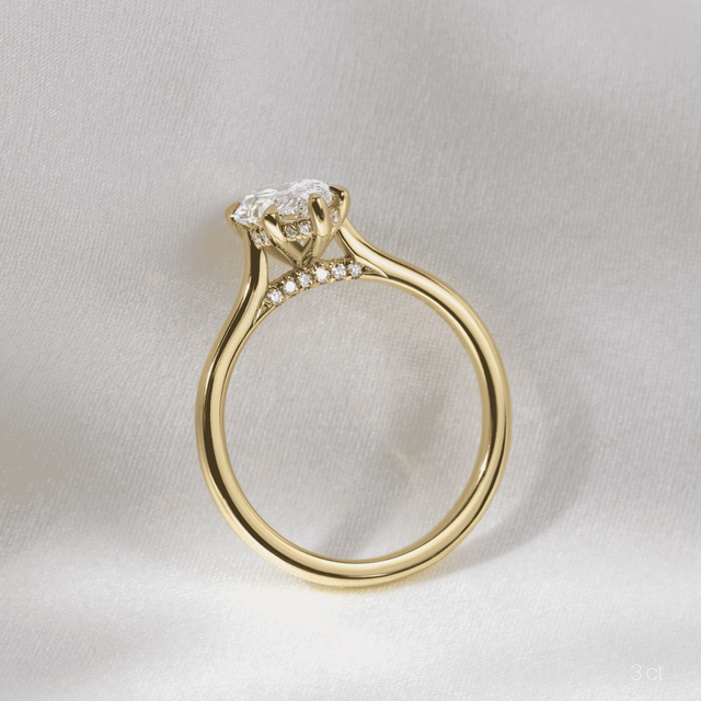 Juliette Yellow Gold Engagement Ring
