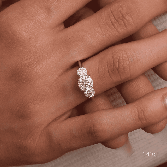Rohini Platinum Engagement Ring
