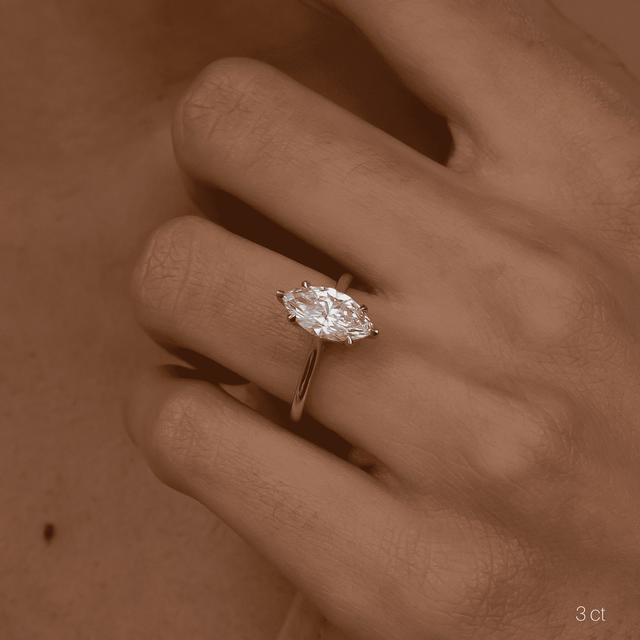 Juliette Yellow Gold Engagement Ring