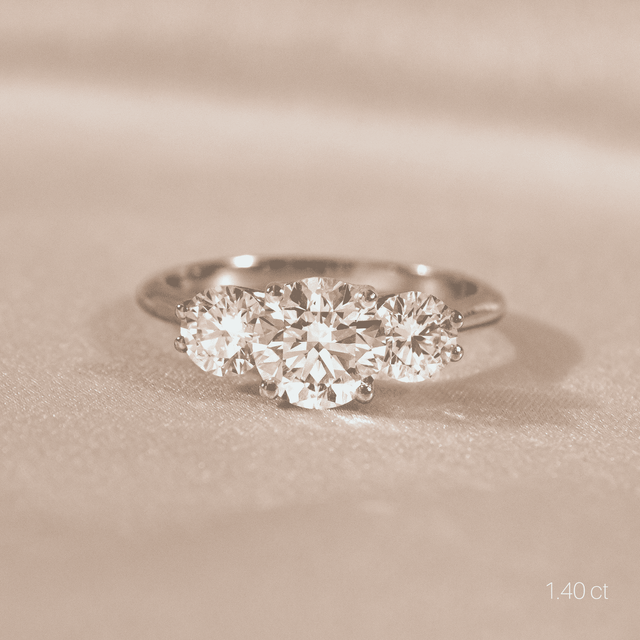 Rohini Platinum Engagement Ring