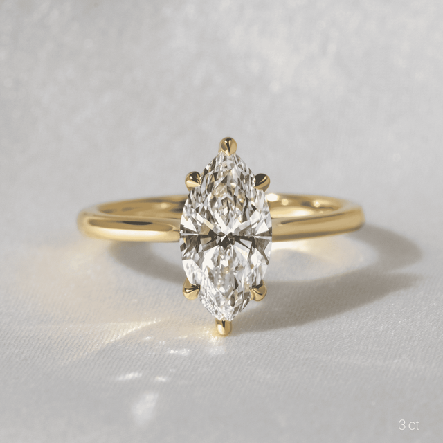 Juliette Yellow Gold Engagement Ring