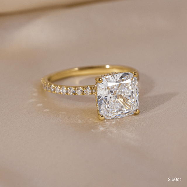 Sadie Yellow Gold Engagement Ring