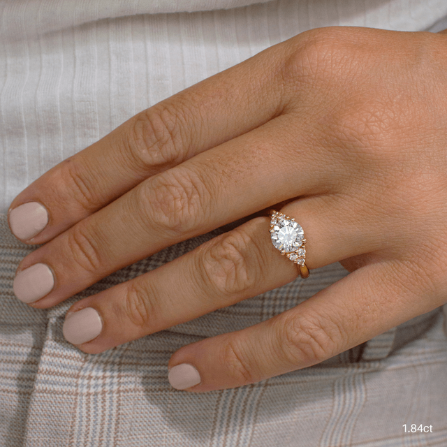 Isabella Yellow Gold Engagement Ring
