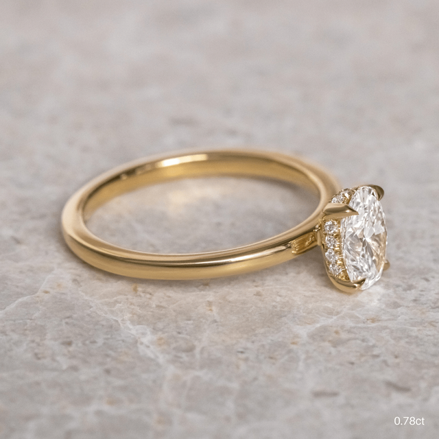 Kate Yellow Gold Engagement Ring