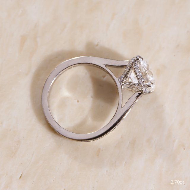 Alexandra White Gold Engagement Ring