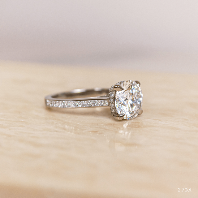 Alexandra White Gold Engagement Ring