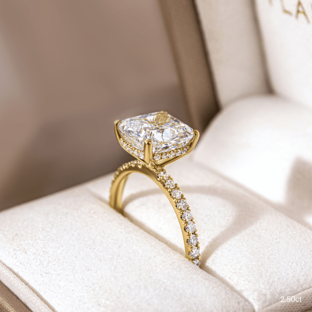 Sadie Yellow Gold Engagement Ring