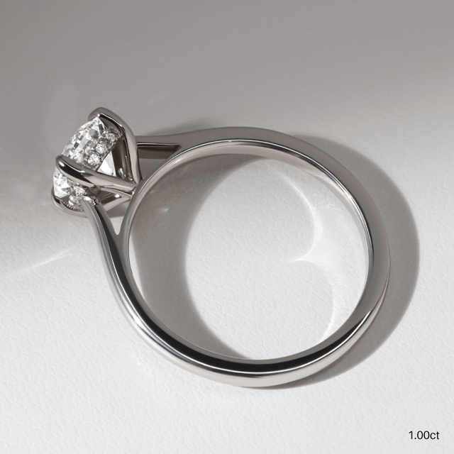Geraldine White Gold Engagement Ring