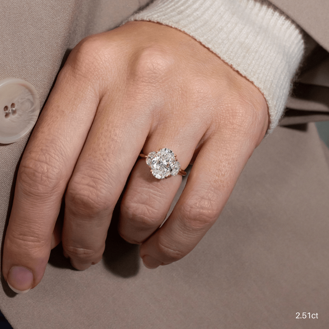 Moonlight Yellow Gold Engagement Ring