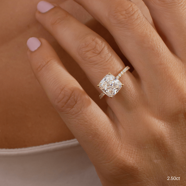 Sadie Yellow Gold Engagement Ring