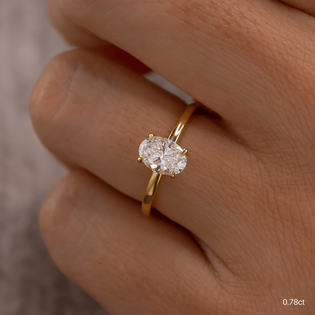 Kate Yellow Gold Engagement Ring