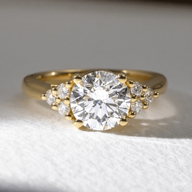 Isabella Yellow Gold Engagement Ring