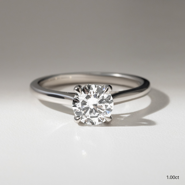 Geraldine White Gold Engagement Ring