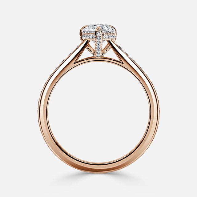 Alexandra Rose Gold Engagement Ring