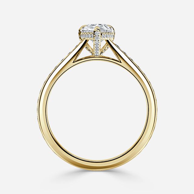 Alexandra Yellow Gold Engagement Ring
