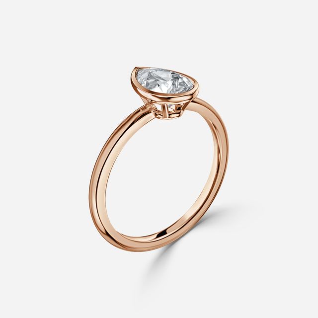 Chloe Rose Gold Engagement Ring