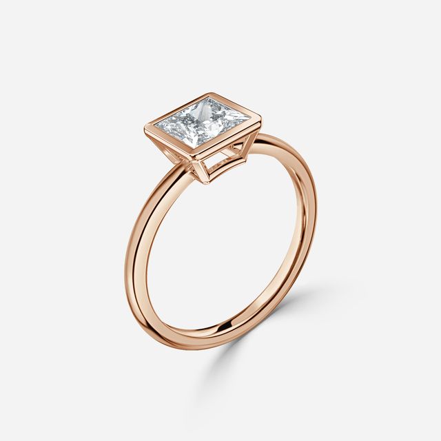 Chloe Rose Gold Engagement Ring