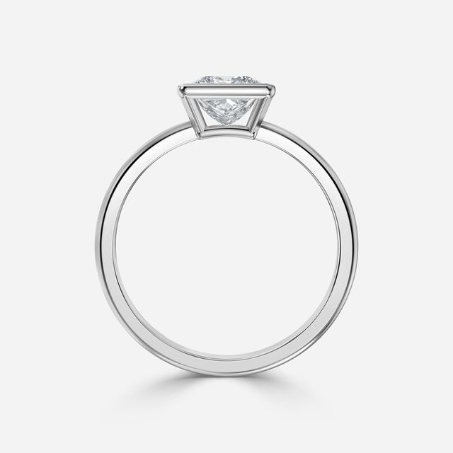 Chloe White Gold Solitaire Engagement Ring