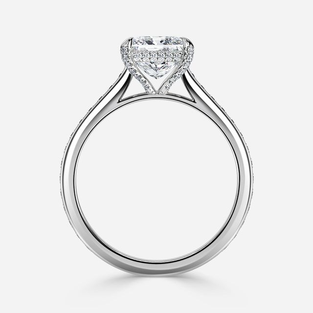 Alexandra White Gold Engagement Ring