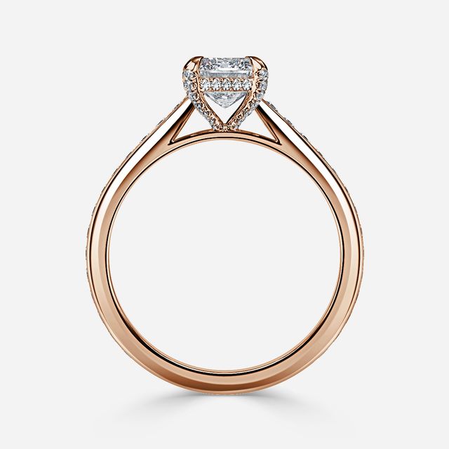 Alexandra Rose Gold Engagement Ring