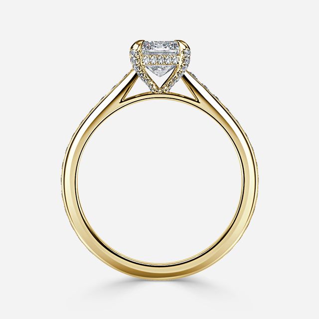 Alexandra Yellow Gold Engagement Ring