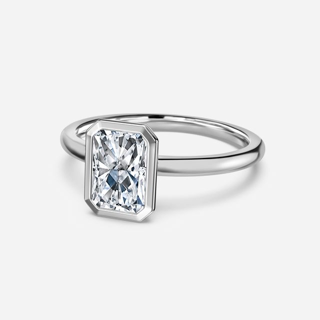 Chloe White Gold Solitaire Engagement Ring