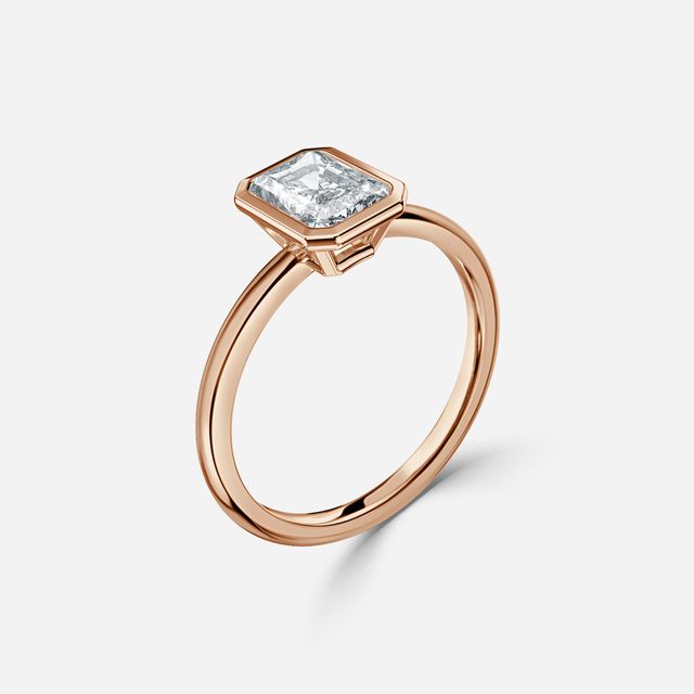 Chloe Rose Gold Engagement Ring