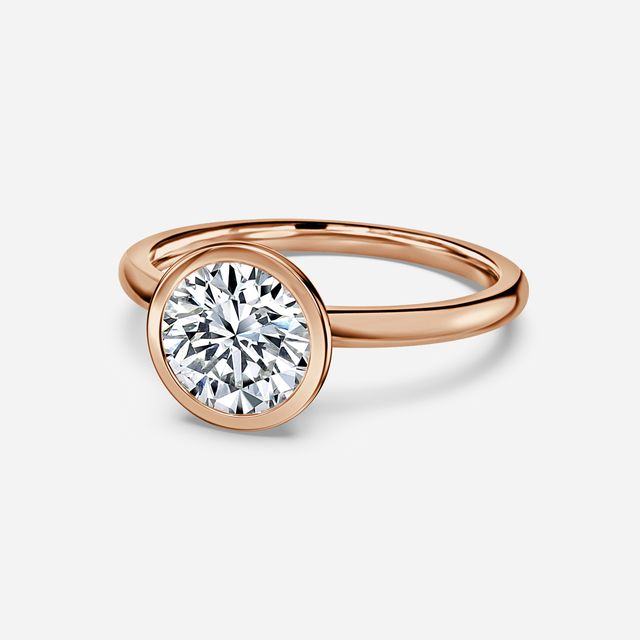 Chloe Rose Gold Engagement Ring