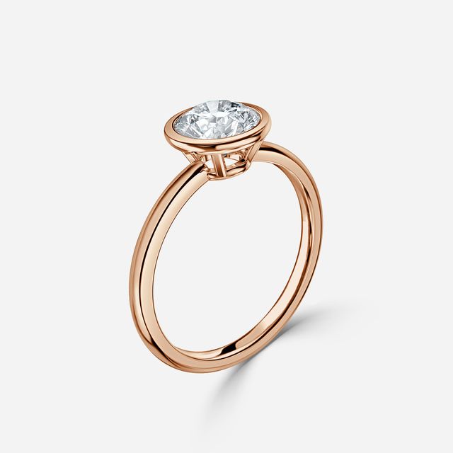 Chloe Rose Gold Engagement Ring