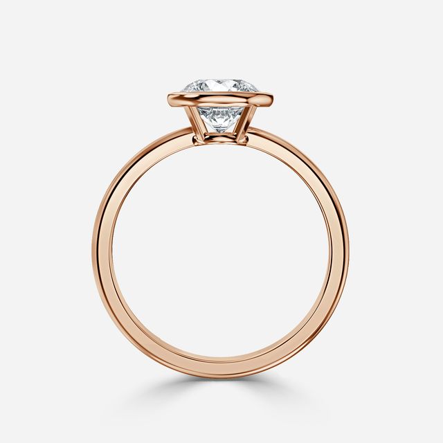 Chloe Rose Gold Engagement Ring