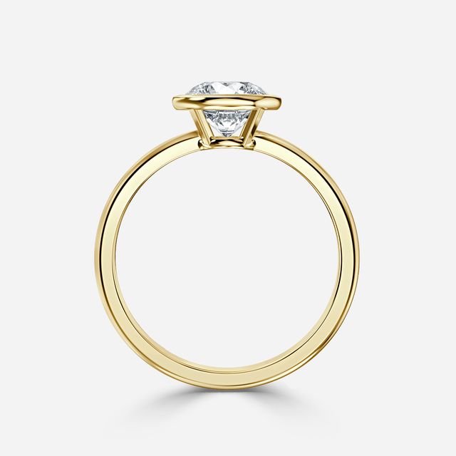 Chloe Yellow Gold Engagement Ring