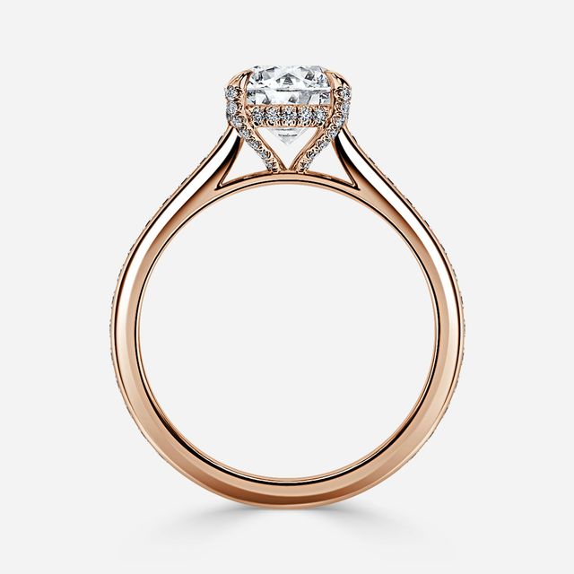 Alexandra Rose Gold Engagement Ring